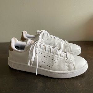 Adidas Advantage leather sneakers